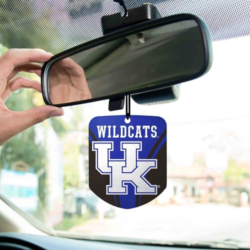 NCAA Kentucky Wildcats Car Air Freshener - 2 Pack, Black Ice