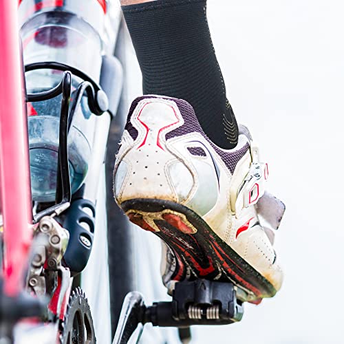 Ankle Compression Sleeve with Strap - Classic Copper Medium