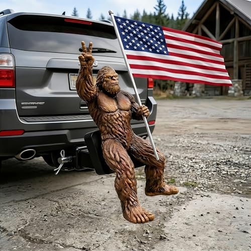 Bigfoot Trailer Hitch Cover - 2-Inch Compatible with Trucks