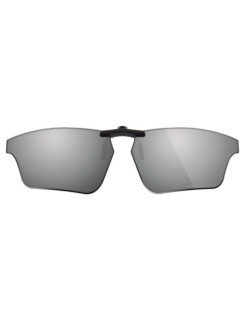 Fiskr Polarized Clip-On Sunglasses for Oakley Crosslink Sweep OX8031 55mm - UV Protection - Universal Fit for Men & Women - Metallic Silver