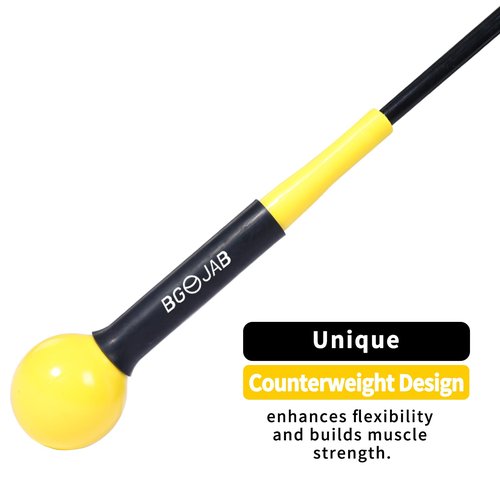 BGOJAB Golf Swing Trainer Aid, 48IN Swing Training Sticks for Improved Rhythm, Flexibility, Balance, Tempo, and Strength, Warm-Up Practice Equipment for Indoor & Outdoor, Thoughtful Gift for Golfers