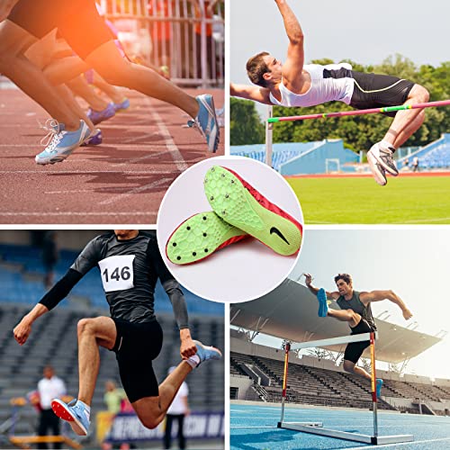 Nuolifee 120 Silver 3/16 Inch Track Spikes for Running Shoes with Spike Wrench