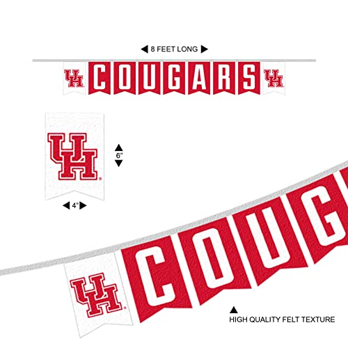 Houston Cougars Banner String Pennant Flags