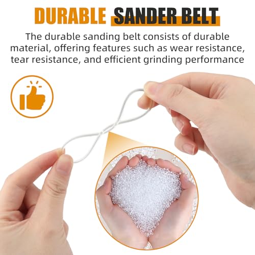 N430442 Cable Random Orbit Sander Belt 903373 Compatible with Porter DeWalt Belt Sander DWE6421 DWE6423K 332 333 334 335 343, Random Orbit Sander Part£¨2 Pack £©