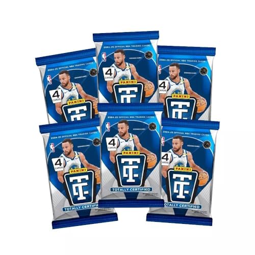 Panini NBA 2024-25 Totally Certified Basketball Card Blaster Box - 6 Packs