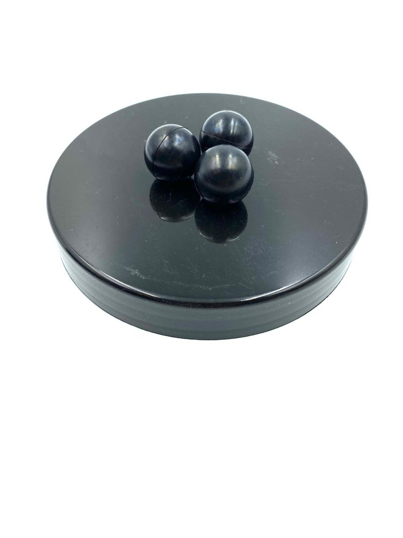 100 x Premium Quality 1.6 Grams Hard Rubber Balls Reusable High Impact Paintballs for Home Self Defense Training Target Practice in 50 Caliber