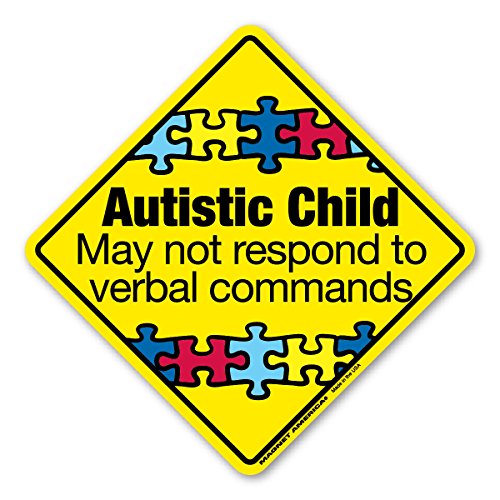 Autistic Child Emergency Alert Sticker - 5.5" x 5.5"