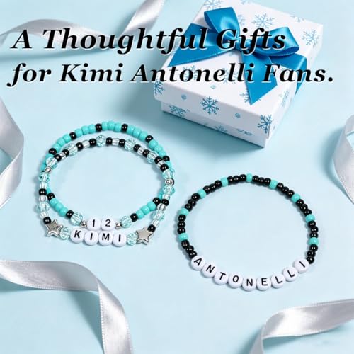 F1 Inspired Beaded Bracelet Set - Jewelry Gifts for Fans