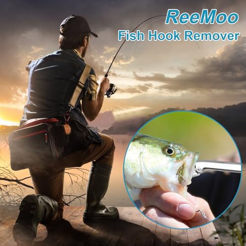 Stainless Steel Fish Hook Remover Tool - Ergonomic Saltwater Dehooker