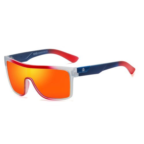 VIAHDA Sports Polarized Sunglasses For Men Cycling Driving Fishing Running Golf Sun Glasses Women 100% UV Protection HD6015 (Red)