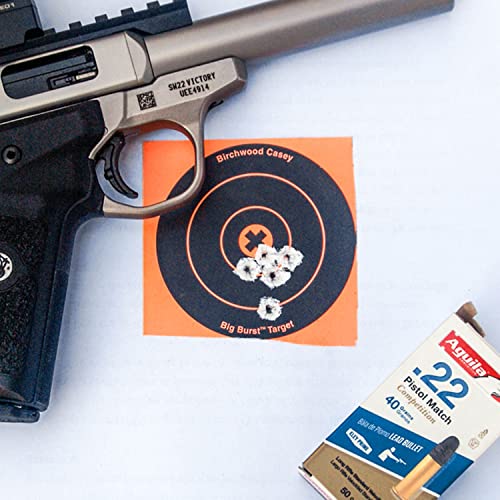 Big Burst Reactive Bullseye Shooting Targets - 3" - 3 Count