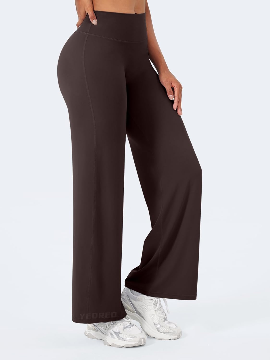 YEOREO High Waist Workout Leggings for Women - No Front Seam, Buttery Soft Yoga Pants | 29" to 35" Sizes