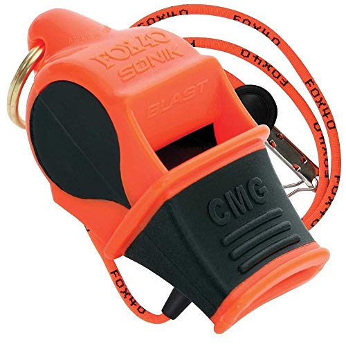 Sonik Blast Whistle - 120dB Loud, Easy-Blow, One Size