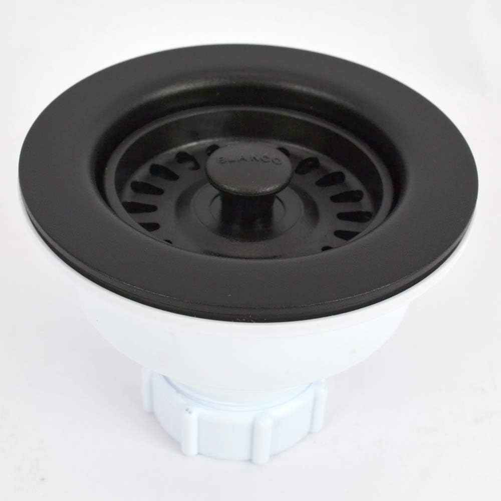 BLANCO White SILGRANIT Kitchen Drain Basket Strainer 3.5” - Durable & Stylish