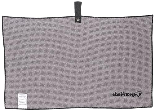 TaylorMade Golf MICROFIBER CART TOWEL (GRAY), 15" X 24"