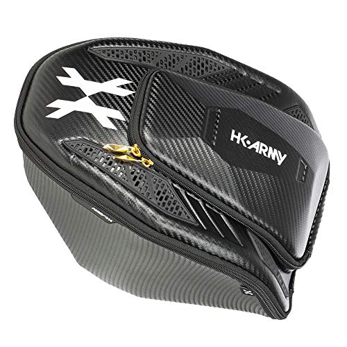 HK Army Exo Goggle Case - Black Carbon Fiber, Paintball Goggles Storage