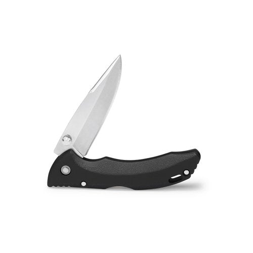 Buck Knives 284 Bantam BBW Folding EDC Knife, 2-3/4” Pocket Knife Blade, Nylon Handle, 420HC Stainless Steel Drop Point Folding Blade, Made in the USA, Black, 1.5 oz