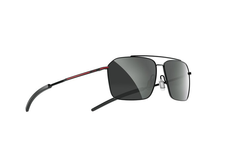 bollé Flow Black Red Matte – Volt+ Gun Polarized