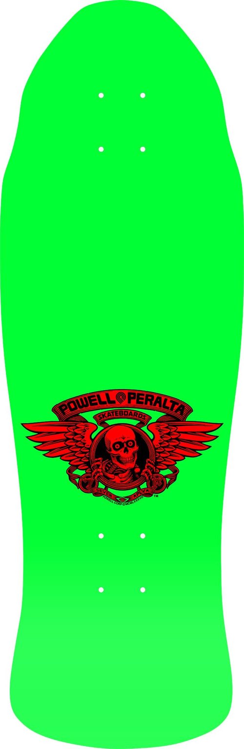 Powell Peralta Steve Caballero Street Dragon Reissue Skateboard Deck, Green/White, 9.625" x 29.75"