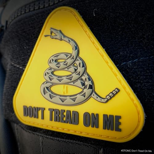 Maxpedition Gear Don't Tread on Me Patch, 3 x 2.6-Inch