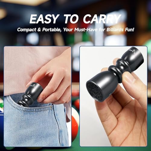3-in-1 Cue Tip Tool, Professional Pool Shaper, Billiard Accessories