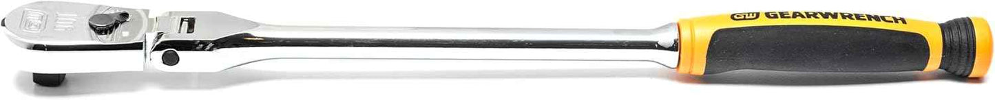 GEARWRENCH 3/8" Drive 90 Tooth Flex Teardrop Ratchet with Cushion Grip - Model 81210T