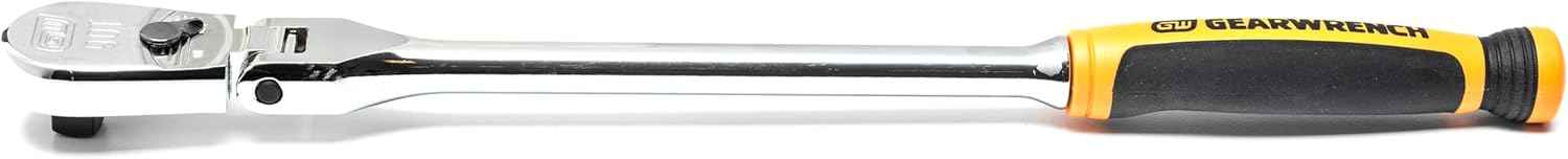 GEARWRENCH 3/8" Drive 90 Tooth Flex Teardrop Ratchet with Cushion Grip - Model 81210T