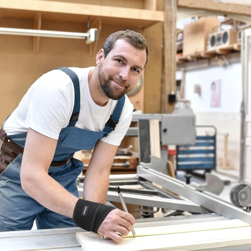 CERBONNY Carpal Tunnel Wrist Brace,1Pack Wrist Support Brace Adjustable Wrist Strap Reversible Wrist Brace for Sports Protecting/Tendonitis Pain Relief/Carpal Tunnel/Arthritis-right