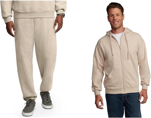 Fruit of the Loom Eversoft Fleece Sweatpants - Moisture-Wicking, Breathable, Relaxed Fit with Pockets