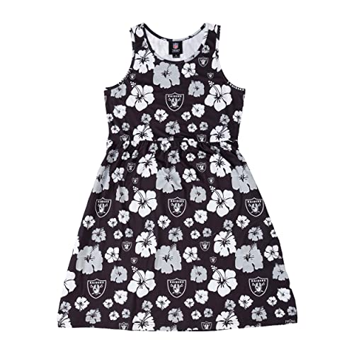 Las Vegas Raiders Women's Floral Sundress - Small
