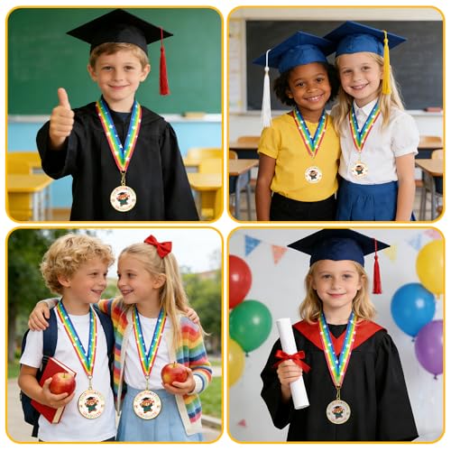 Kindergarten Graduation Medal with Ribbon - Kids Award Gift