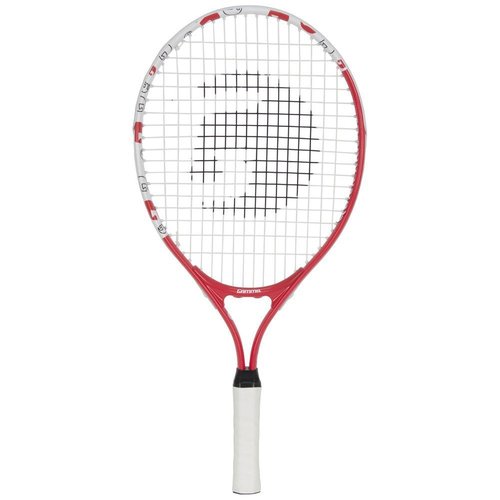 GAMMA Sports Junior Tennis Racquet: Quick Kids 21 Inch Tennis Racket - Prestrung Youth Tennis Racquets for Boys and Girls - 93 Inch Head Size - Red