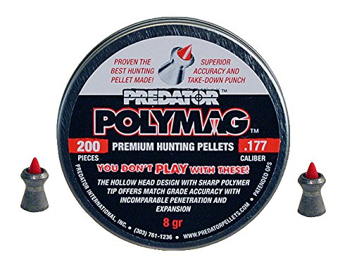 .177 Predator Premium Hunting Pellets - 200 Count