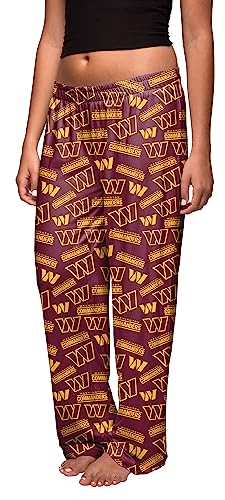 Washington Commanders Women's Scatter Pattern Pajama Pants - X-Large