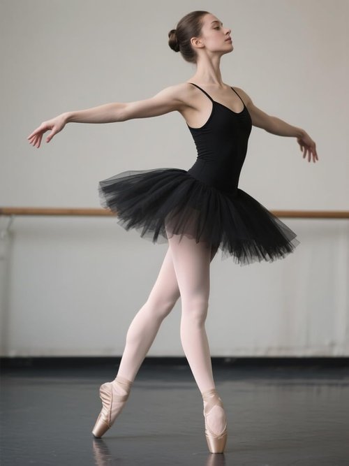 DUCMODA Women's Convertible Dance Tights - Ultra-Soft Semi-Opaque Ballet Stockings for Performance