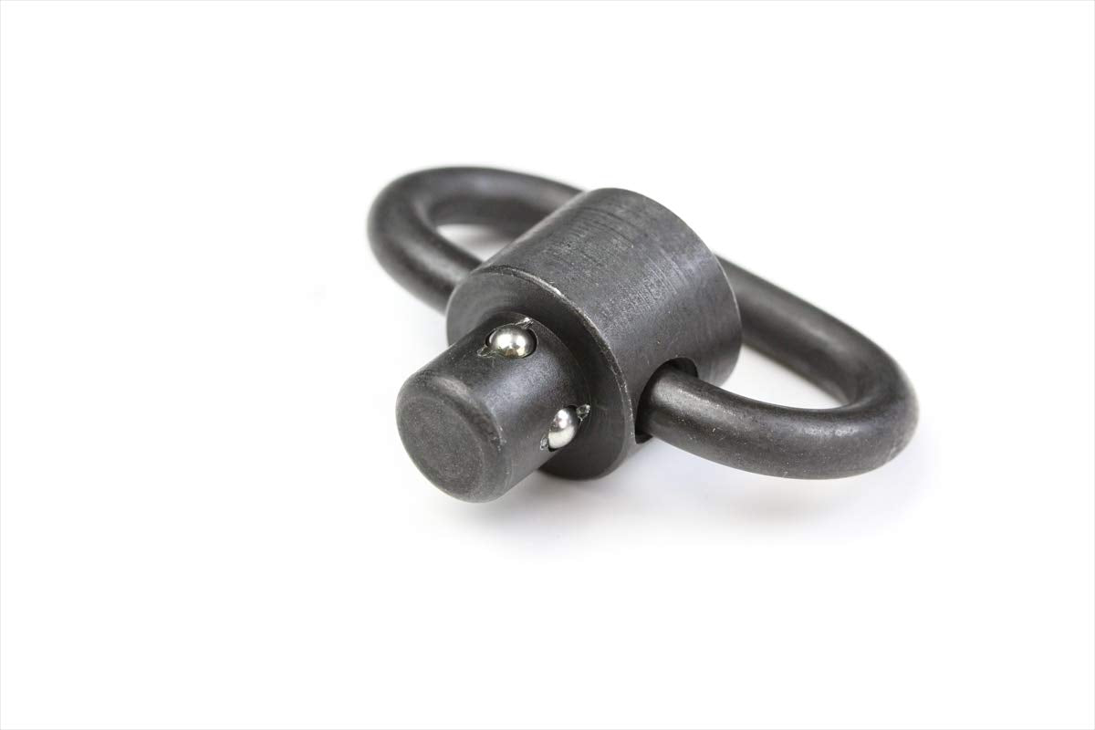 BRAVO COMPANY USA Gunfighter QD (Quick Detach) Heavy Duty Sling Swivel Flush Plunger Black