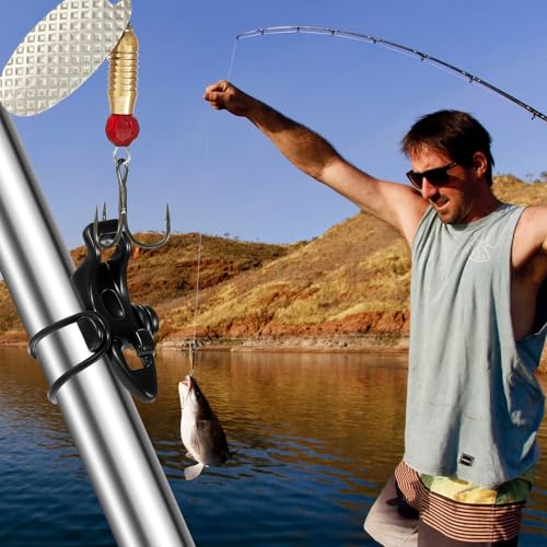 Fishing Hook Keeper Set - 6 PCS with 3 Sizes of O-Rings