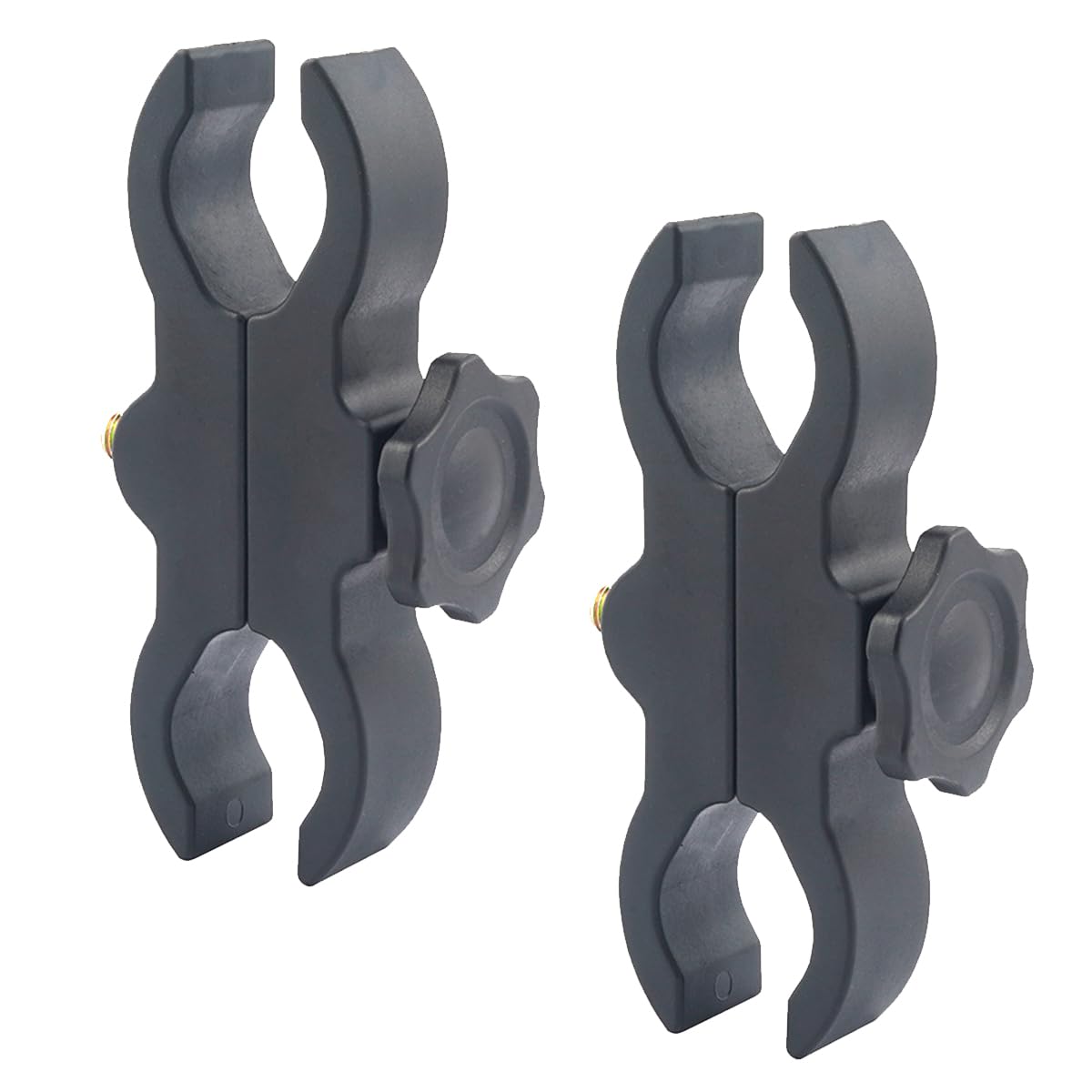Calitte Quick Release Mount Adjustable Mount for Hunting LED Lights Flashlight Scope Flashlight Laser Scope Telescope Diameter 25mm-30mm 2pack