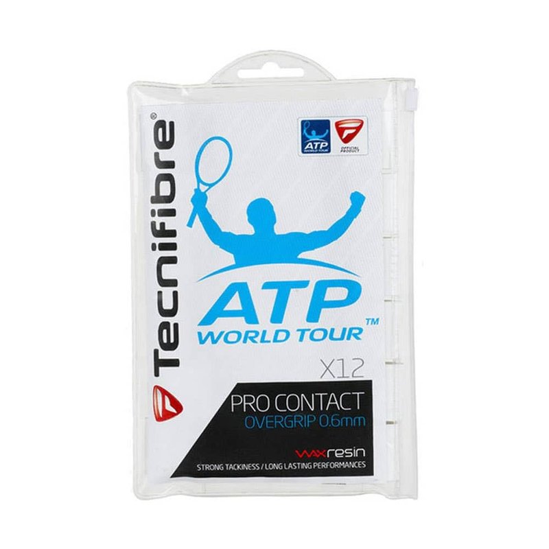 Tecnifibre Contact Pro Overgrip; 0.6mm / Pack of 12