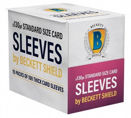 Thick Trading Card Sleeves 100 CT - Standard Size Protective Card Protectors