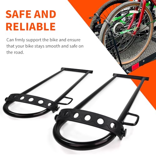 Bike Cradle Replacement for MaxxHaul 50641 - Set of 2, 4-Inch Wide