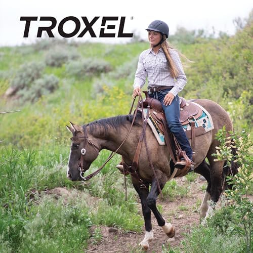 Full Coverage Horse Riding Helmet - Adjustable Fit, Black Duratec Medium