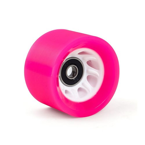 SzBlaZe 8 Pack 58mmx39mm Roller Skate Wheels 90A 92A Quad Skate Wheels with Bearings for Outdoor Double Row Skating or Skateboard Accessories(92A Light Purple)