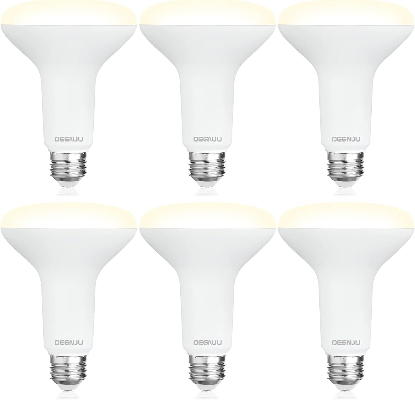 BR30 LED Flood Light Bulbs 24-Pack, 7W Dimmable 650LM Soft White 2700K, E26 Base