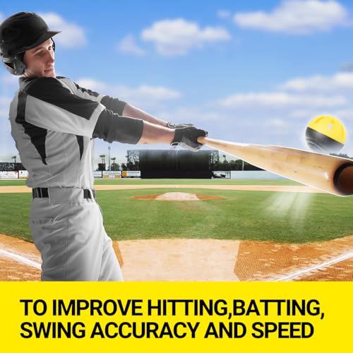 PLAYAPUT Pro Impact Limited-Flight Practice Baseballs – Ultra Durable 12-Set