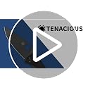 Spyderco Tenacious Lightweight Folding Pocket Knife PlainEdge Black FRN Handle