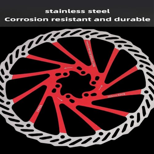 YBEKI 2-Pack Bike Disc Brake Rotor 160mm Black CNC Machined Stainless Steel