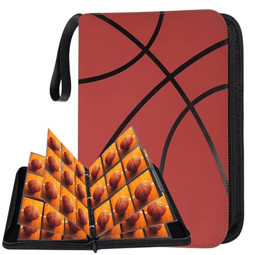 Yesogreat 900 Pockets Basketball Trading Card Binder Album with 50 Top-Loading Pages - 9 Pocket Variant