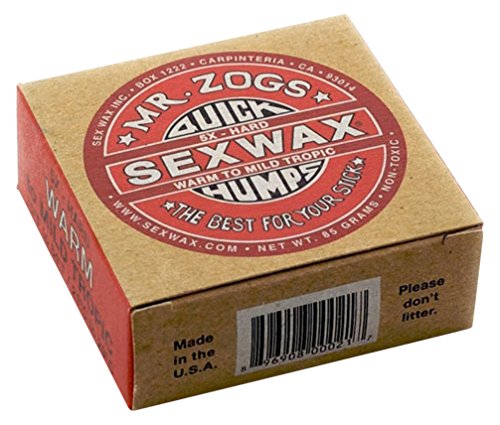 Quick Humps Surfboard Wax - Orange - 5X Formula