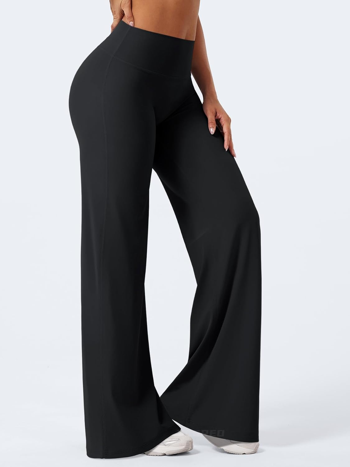 YEOREO High Waist Workout Leggings - No Front Seam, Buttery Soft Yoga Pants | Available in 29" to 35" Sizes